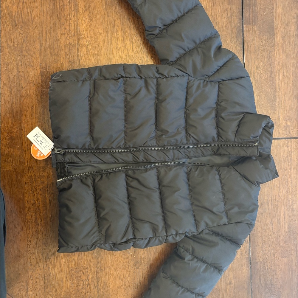 The Children's Place Classic Black Puffer Jacket